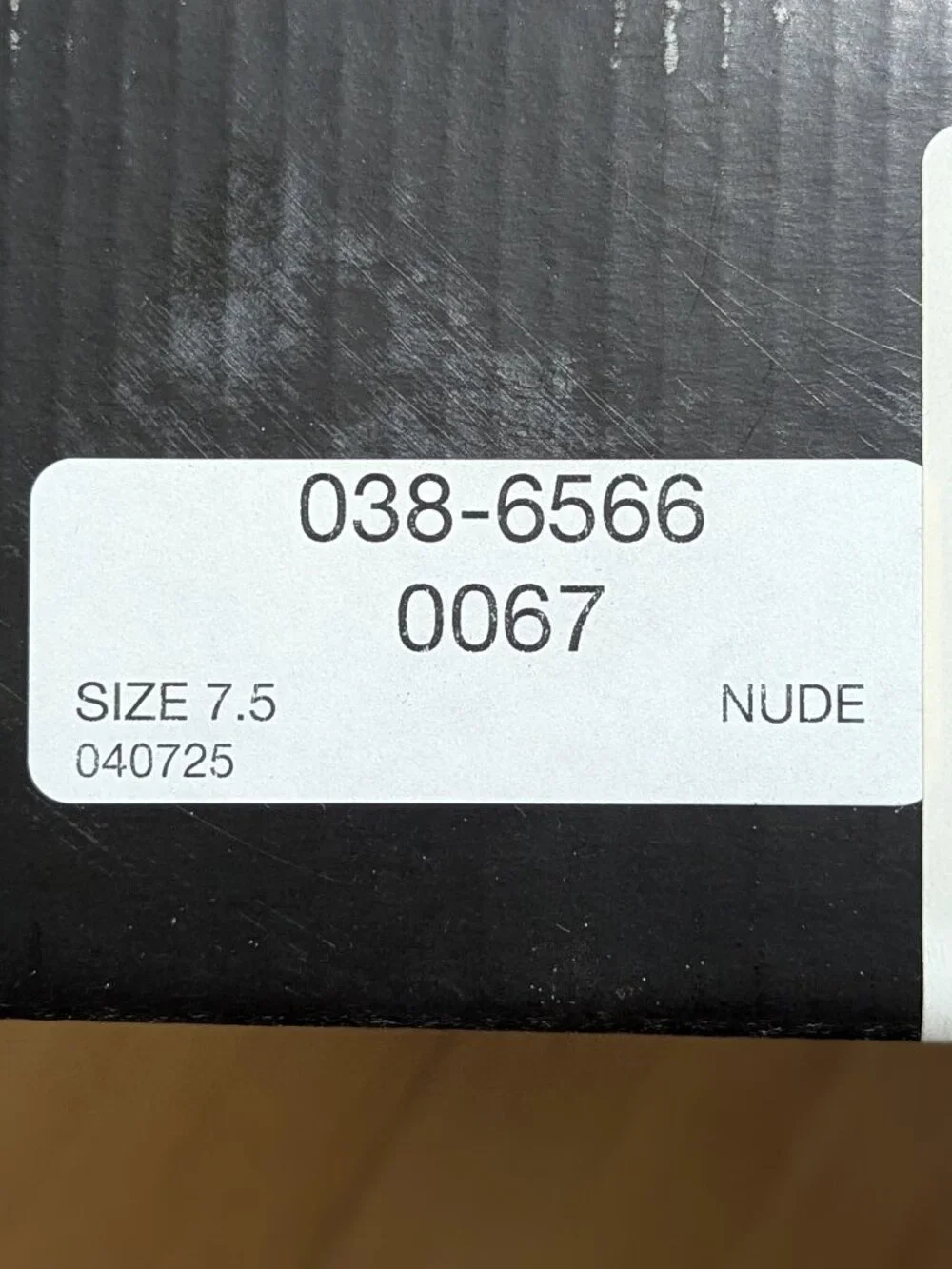 New Michael Antonio Nude Patent Amus Wedges Size 7.5 - Picture 8 of 8